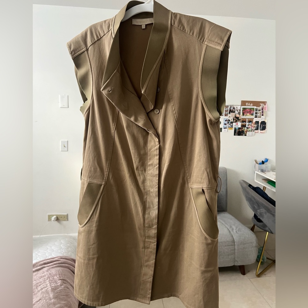 VANESSA BRUNO Sleeveless vested dress